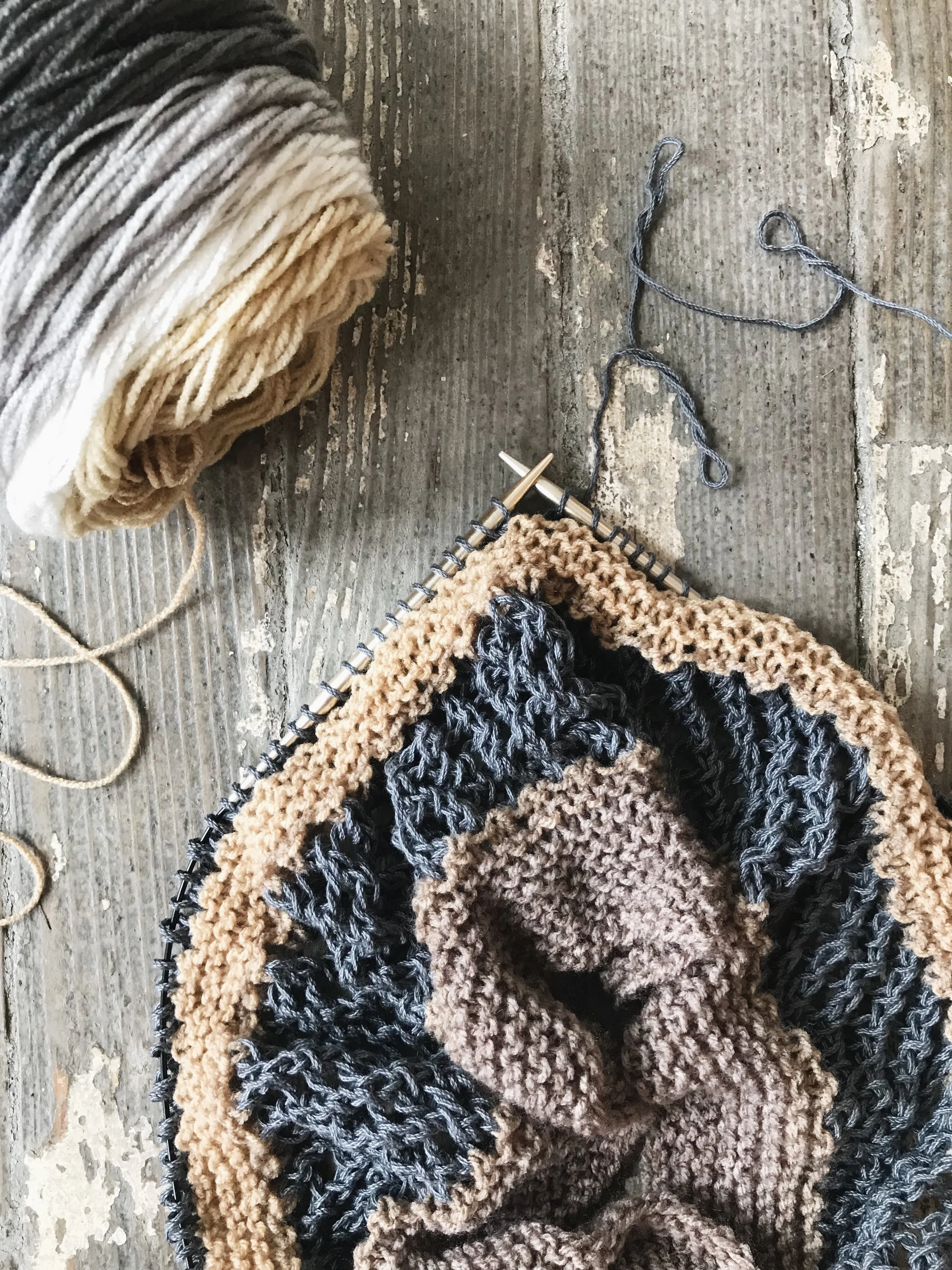Java Wrap FREE Knitting Pattern — Two of Wands